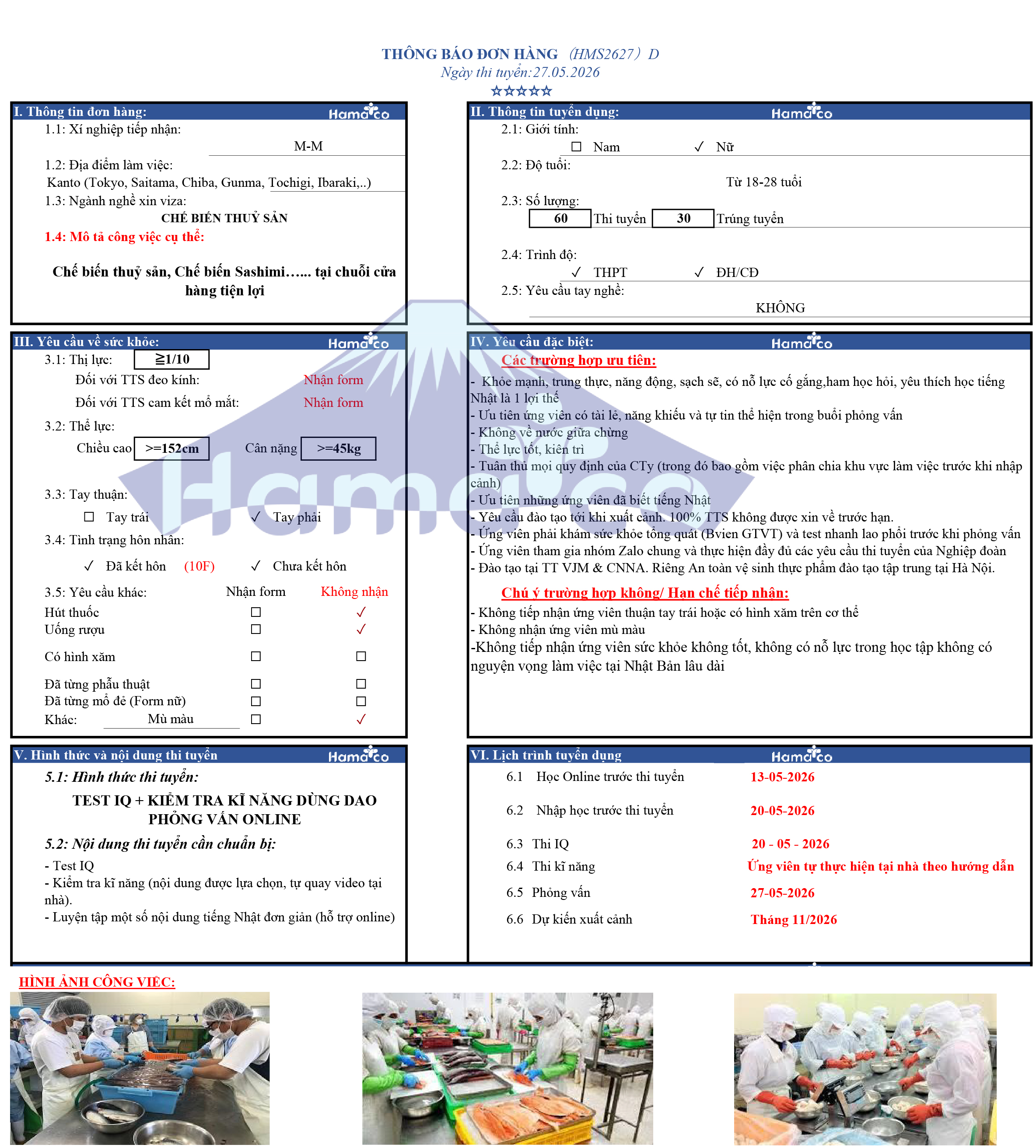 TBĐH Chế Biến Thuỷ Sản Sashimi Kantou - TT 27.5.2026-01